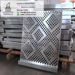 SUDALU 30mm, 50mm diameter Aluminum Perforated Panel for Curtain Wall PDF
