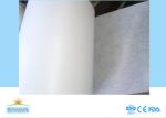 SSS Hydrophilic Spunlace Nonwoven Fabric Raw Material For Diaper / Wet Wipes