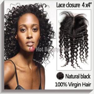 China 22# Micro Ring 5A Grade Lace Top Closure ，20 Inch Human Hair Weave factory