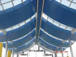 China Steel Truss Roof Structures using Q235 Low Carbon Steel for Toll and Railway Stations | Durable and Reliable Solutions factory
