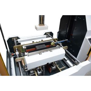 China Servo Automatic Box Forming Machine / Box Forming Machine / Automatic Perfume Box Forming Machine factory