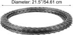 Factory Supply Attractive Price Stainless Steel Razor Wire Product Anti Climb