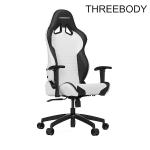 Commercial Executive Racing Office Chair Black And Gray And Orange Sturdy Metal