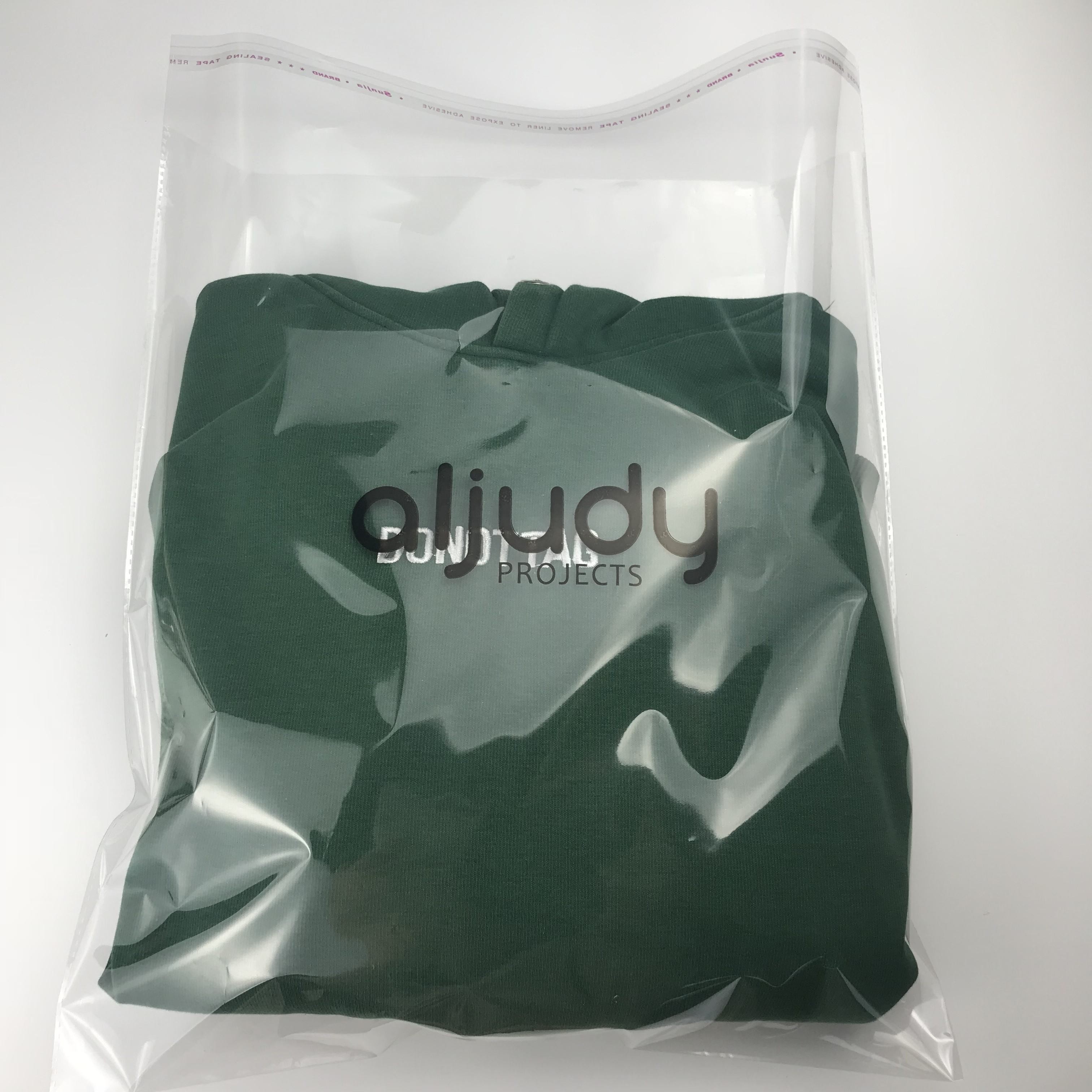 Custom Printing Self Seal Clear Poly Bags 0.07 0.08 0.09 0.1mm