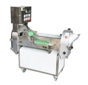 China 1.55 Kw Automatic Double-Head Vegetable Cutting Dicing Slicing Shredding Machine factory