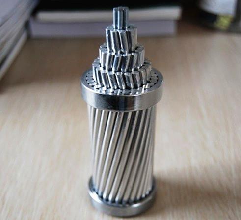 Hard drawn Aluminum 1350 and galvanized steel wire stranded ACSR Conductor