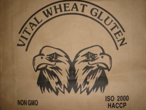 China Wheat Gluten Meal, Kosher &amp; Halal awarded, with higher water binding capacity, HS code 1109.0000 factory