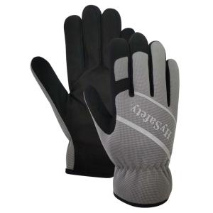 China EN388 2016 Synthetic Leather Mechanics Gloves Utility Work Gloves High Dexterity factory