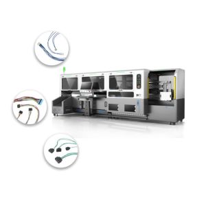 China Terminal Insertion Wire Harness Machine 10KW IPC Drive Double end factory