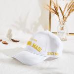 62cm Printed Baseball Caps With Flat Embroidery Logo