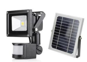 China 20 W COB Solar Pir Led Floodlight , Solar Motion Flood Lights 85V - 265V IP65 factory
