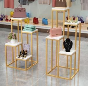 China Retail Shoe Display Fixtures Merchandising System factory