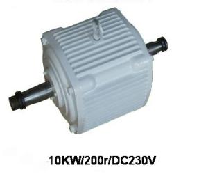 China Horizontal Shaft Magnet PMG Generator 10KW 200 RPM AC230V Three Phase AC factory