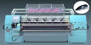 China 2 Needles Full Automatic Quilting Machines 360 Degree Free Quilting For Bedspread factory