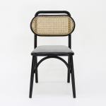 Vintage Wooden Artistic Customized Dining Chair for Restaurant NO Folded and