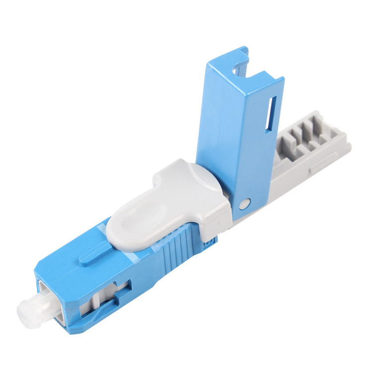 Telecommunication Networks FTTH SC UPC Fast Fiber Connector with Less than 0.3dB
