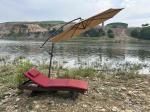 Shade Cantilever Outdoor Garden Parasol Patio Umbrellas Lounge Chair 11 Foot 12