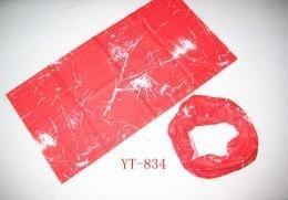 China Multifunctional Bandana (YT-834) with Red &amp; white Lightning Design factory