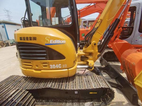 Weight 4920kg Cate Hydraulic Second-hand Excavator CAT 304CCR Bucket capacity 0