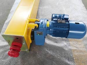 China European Type Single Girder Crane End Carriage With Nord Brand Motor factory
