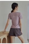 Richee Womens Athletic T Shirts Flatlock Stitcing Ladies Fitness T Shirts