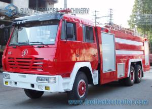 China Shacman 10000L Water / Foam Fire Fighting Vehicle SX1255UM434 factory
