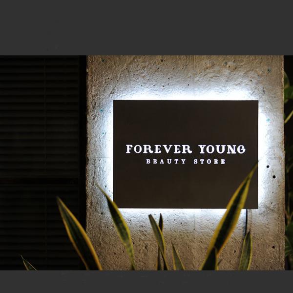 Hollow Out Light Box Signboard Custom Luminous Letters Logo Storefront Outdoor
