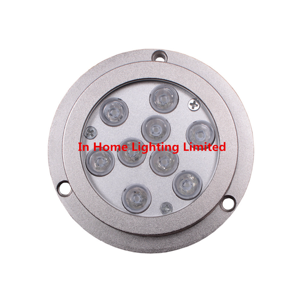 Anti-oxidation RGB External Control Boat Underwater LED Lights 27 Watt IP68