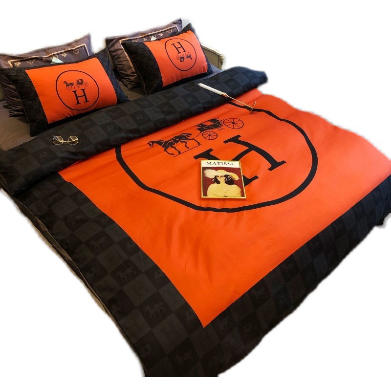 60 Fabric Count Ultra Soft 2023 Washing Silk Comforter Cover Bedding Set for Bedding
