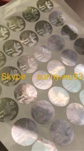 China Georgia state back hologram GA back sticker overlay Georgia sticker factory