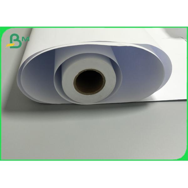 45g 55g 65g Uncoated Offset Paper Roll White For Garment / Shoes Factory
