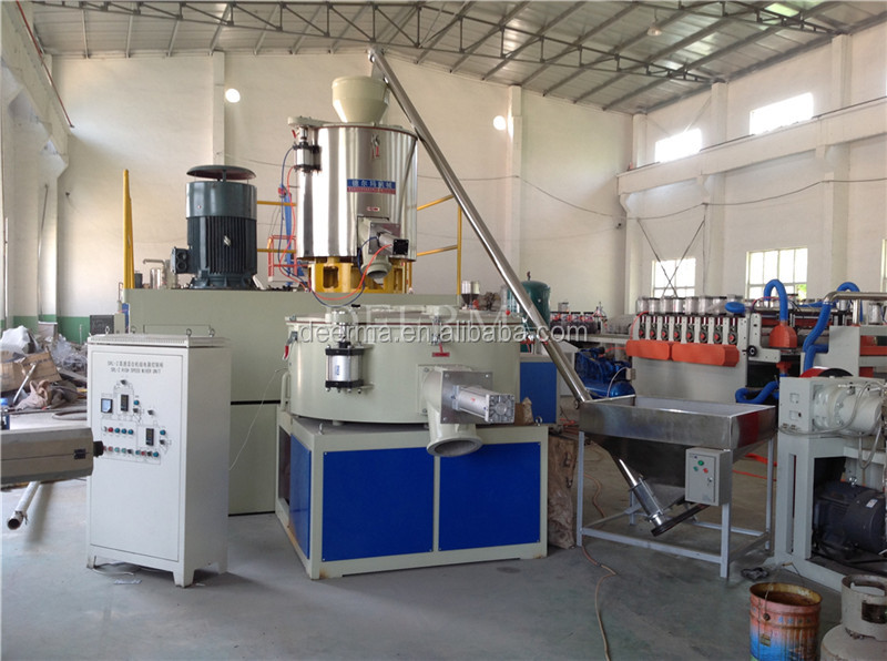 300L 600L PP PE PVC Mixing Machine 220V / 380V High Speed PVC Mixer