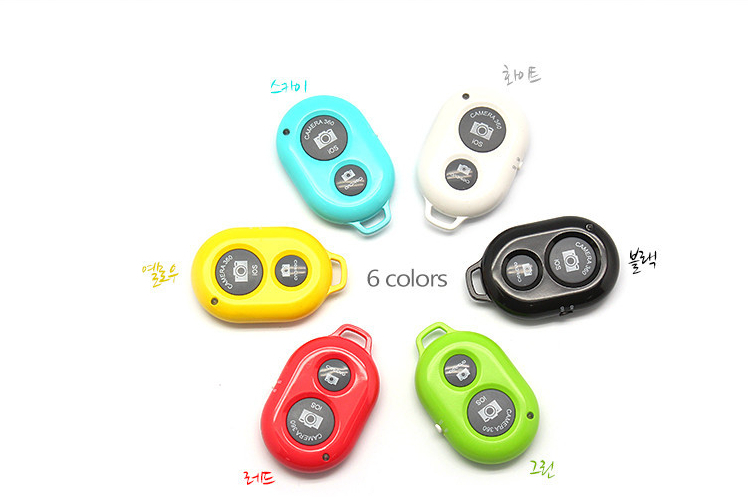 10m bluetooth camera shutter self-timer bluetooth remote control for Handheld Monopod