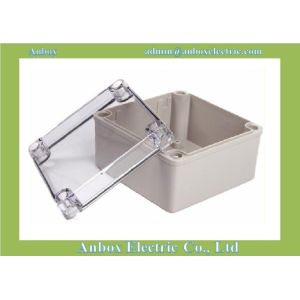 125*125*75mm ip66 electrical clear plastic case