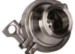 Polished 2 Inch Tri Clamp Check Valve Smooth Surfaces Two Splitted Design