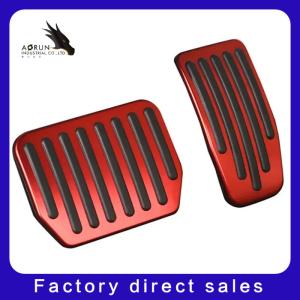 China Foot Pedal Pads Set For Tesla Model 3 Model Y Non-Slip Performance Aluminum Car Accessories factory