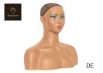 Height 42cm Competition Mannequin Head With Shoulders Female