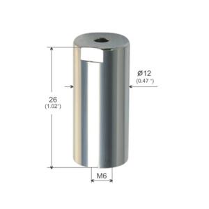 China Ceiling Mounted Nickel Surface Treatment 12mm Dia Hanging Hardware YW86268 factory