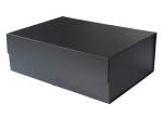 Luxury Large Black Gift Box 14”x9.5”x 5”, Reusable Sturdy Box Decorative Storage
