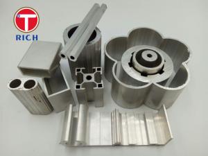 China Extruded Textile Industry Industrial Special Steel Profiles Rectangular Aluminum Extrusion factory