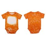 Multicolored Tie Dye Short Sleeved Sublimation Romper Blanks Light Weight