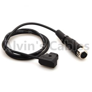 China D-Tap To XLR 4 Pin Female Power Cable For Sony RED Cameras Battery Adapter Plate factory