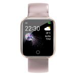 Zinc Alloy Plating 128KB 170mAH Square Shape Smart Watches
