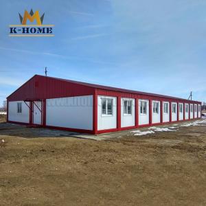 China Tempoary Customized Stell Structure Sandwich Panel Container Restaurant factory