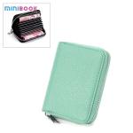 Custom Logo Avaliable Female Change Wallet with Anti-theft Zipper in Genuine