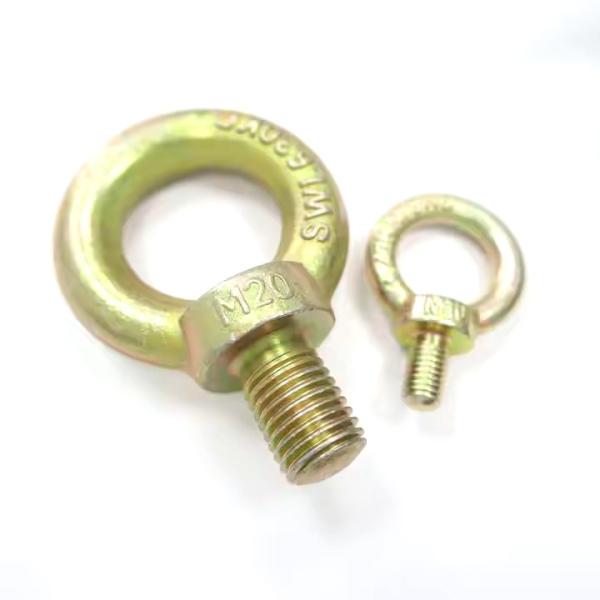 Zinc Plated Lifting Swivel Drop Forged JIS 1168 Eye Bolt for Construction