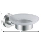 Bathroom Soap Dish Accessories Metal Rack Simple And Elegant