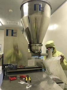 China 380V Twin Screw Micro Feeder Machine , Automatic Powder Feeder 2-200kg/H factory