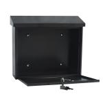 Galvanized Steel Waterproof Modern Wall Mounted Mailbox Rust Resistant