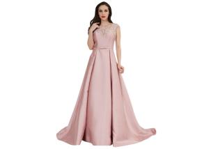China Customize Women Vintage Style Prom Dresses , Chiffon Vintage Long Evening Dresses factory